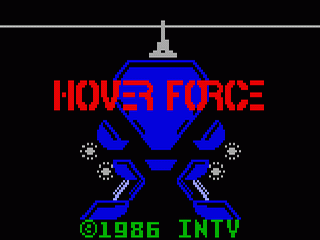 Hover Force title screen for Intellivision